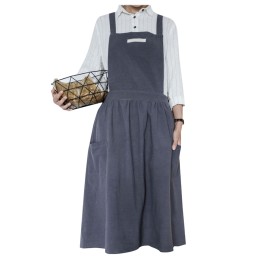 設計繪畫圍裙女時尚  專用成人美術生畫畫   文藝百褶圍裙   油畫室工作服 SKAP115 設計繪畫圍裙女時尚  專用成人美術生畫畫   文藝百褶圍裙   油畫室工作服 SKAP115